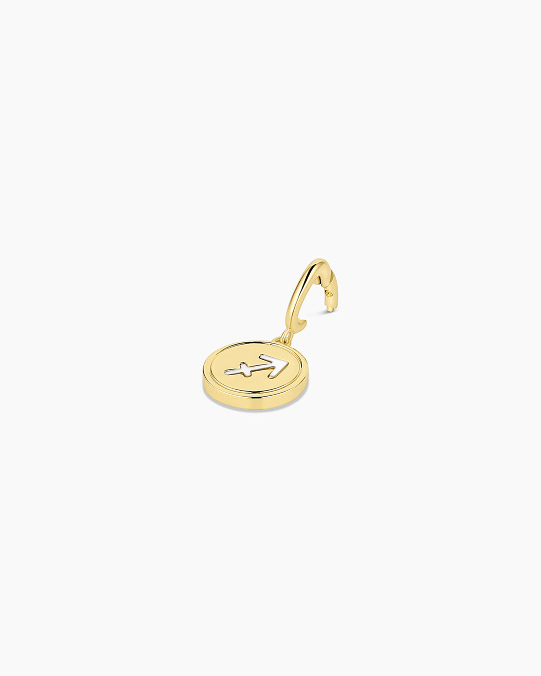Zodiac Parker Charm || option::18K Gold Plated, Sagittarius