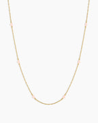 Pink Amour Necklace || option::18K Gold Plated