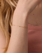 Amour Bracelet || option::18K Gold Plated