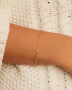 Amour Bracelet || option::18K Gold Plated