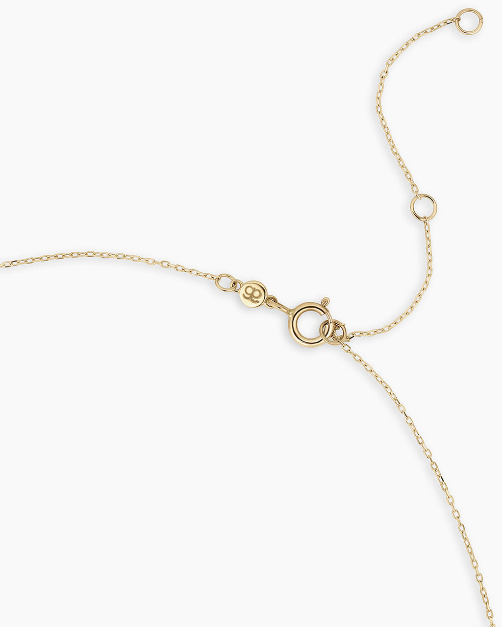 Diamond Zodiac Coin Charm Necklace || option::14K Solid Gold, Capricorn