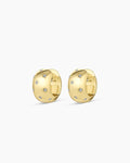 Noel Shimmer Huggies || option::18K Gold Plated