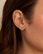 Bow Earrings || option::18K Gold Plated || set::bow-earrings-stl