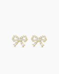 Fancy Bow Earrings || option::18K Gold Plated
