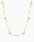 Mini Bow Necklace || option::18K Gold Plated