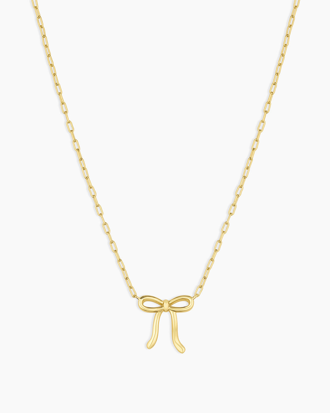 Put a Bow on it Necklace || option::18K Gold Plated