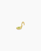 Birthstone Parker Charm || option::18K Gold Plated, Peridot - August