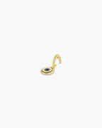 Birthstone Parker Charm || option::18K Gold Plated, Blue Sapphire - September