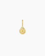 Birthstone Parker Charm || option::18K Gold Plated, Citrine - November
