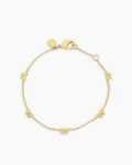 Mini Bow Bracelet || option::18K Gold Plated