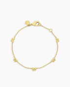 Mini Bow Bracelet || option::18K Gold Plated