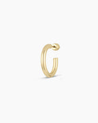 14K Gold Carter Hoops || option::14K Solid Gold, 20mm