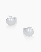 Banks Earrings || option::Rhodium Plated