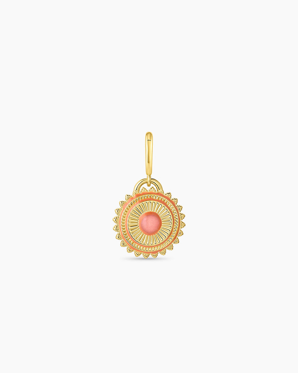 Sunstone Sun Parker Charm || option::18K Gold Plated
