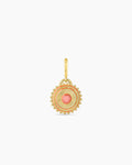 Sunstone Sun Parker Charm || option::18K Gold Plated