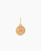 Sunstone Sun Parker Charm || option::18K Gold Plated