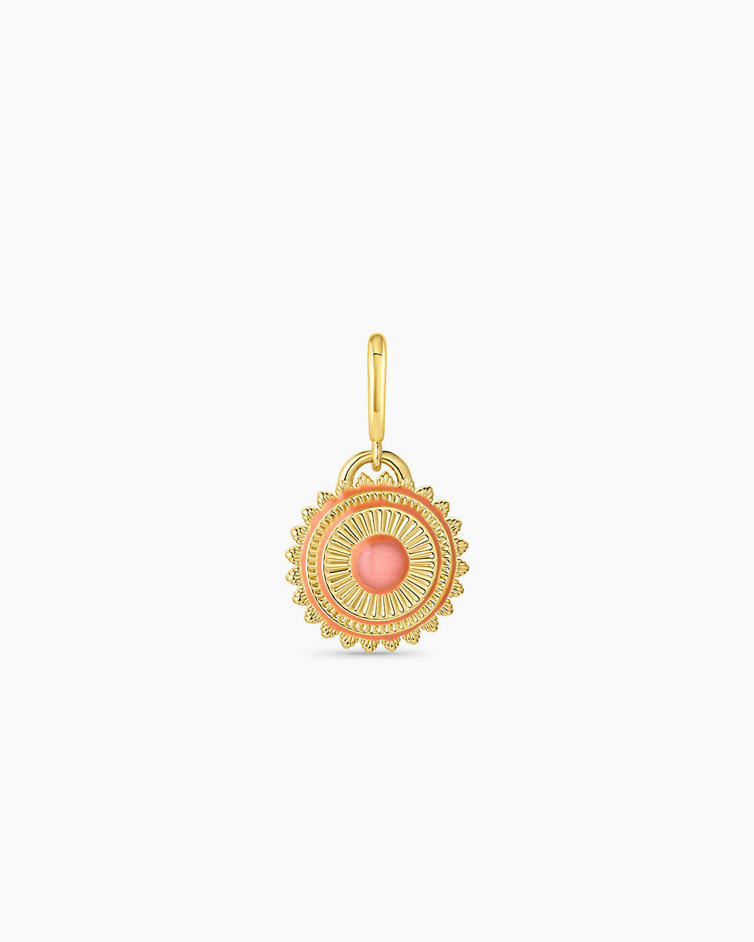 Sunstone Sun Parker Charm || option::18K Gold Plated