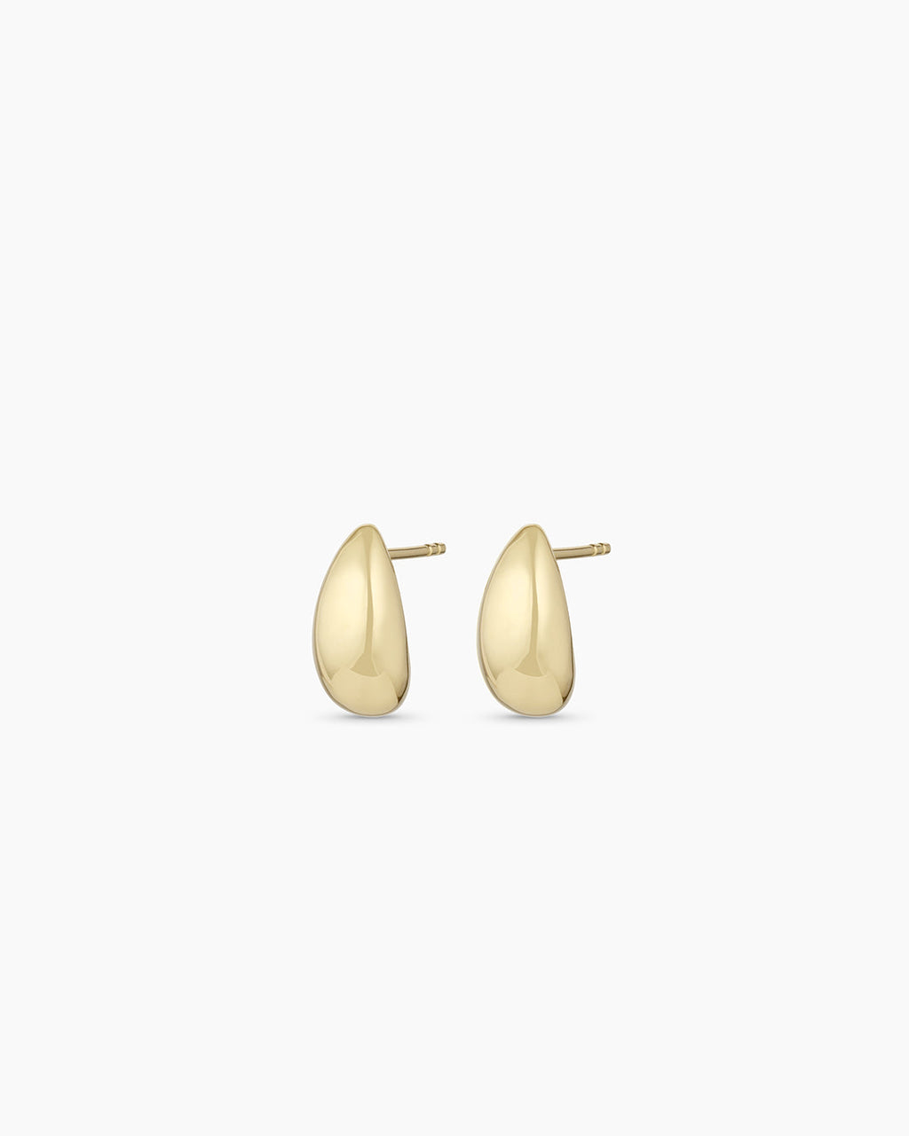 14K Gold Banks Studs || option::14K Solid Gold