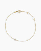 Diamond Star of David Bracelet || option::14K Solid Gold
