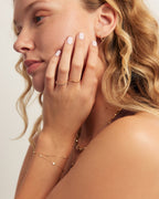 14K Gold Amour Heart Bracelet || option::14K Solid Gold