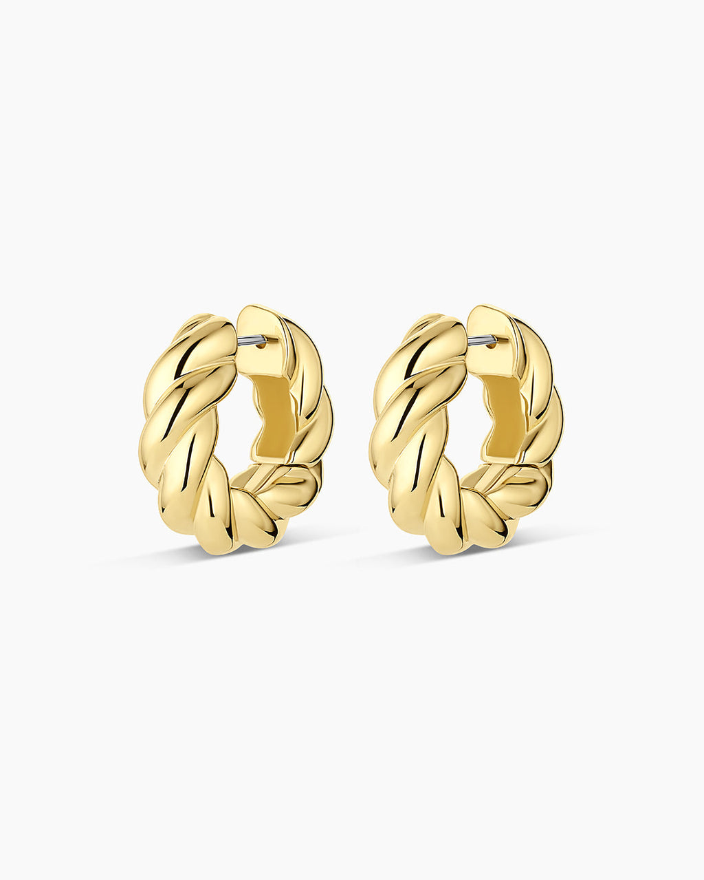 Crew Helium Hoops || option::18K Gold Plated