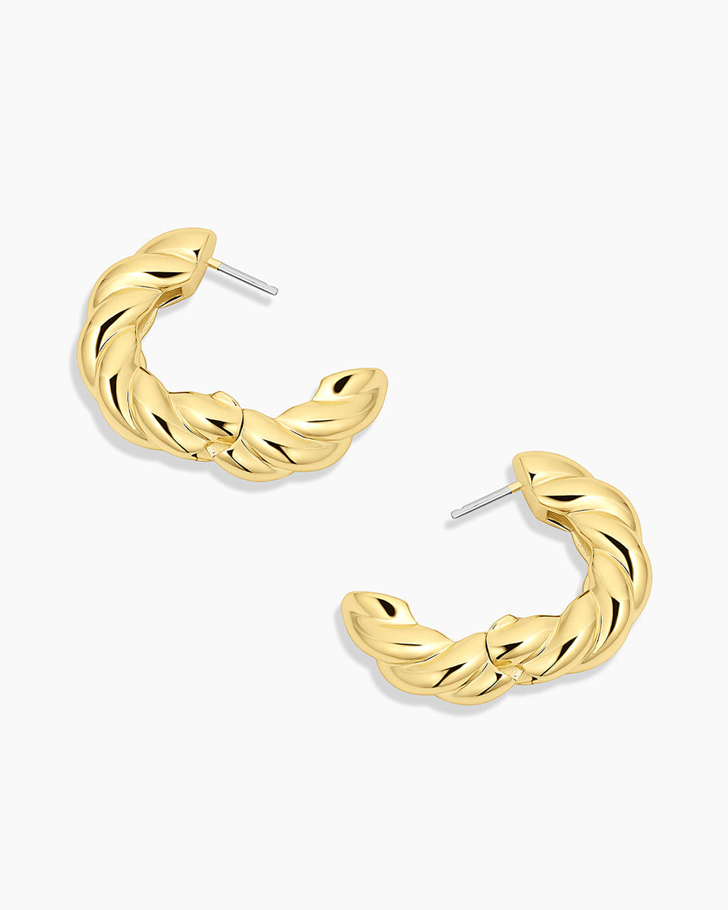 Crew Helium Hoops || option::18K Gold Plated