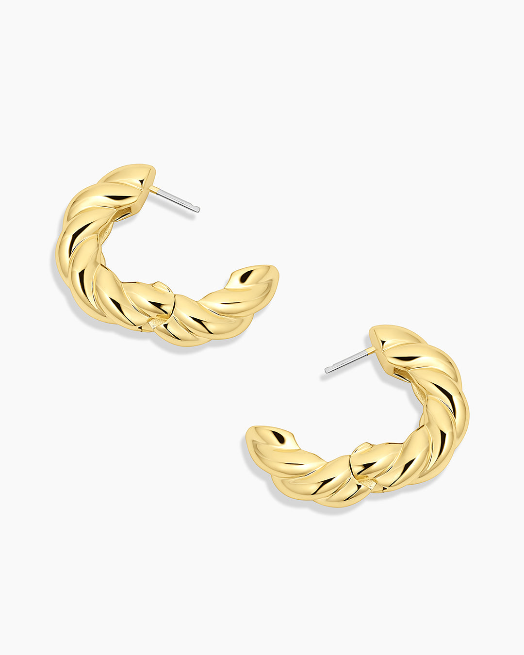 Crew Helium Hoops || option::18K Gold Plated