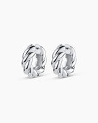Crew Helium Hoops || option::Silver Plated