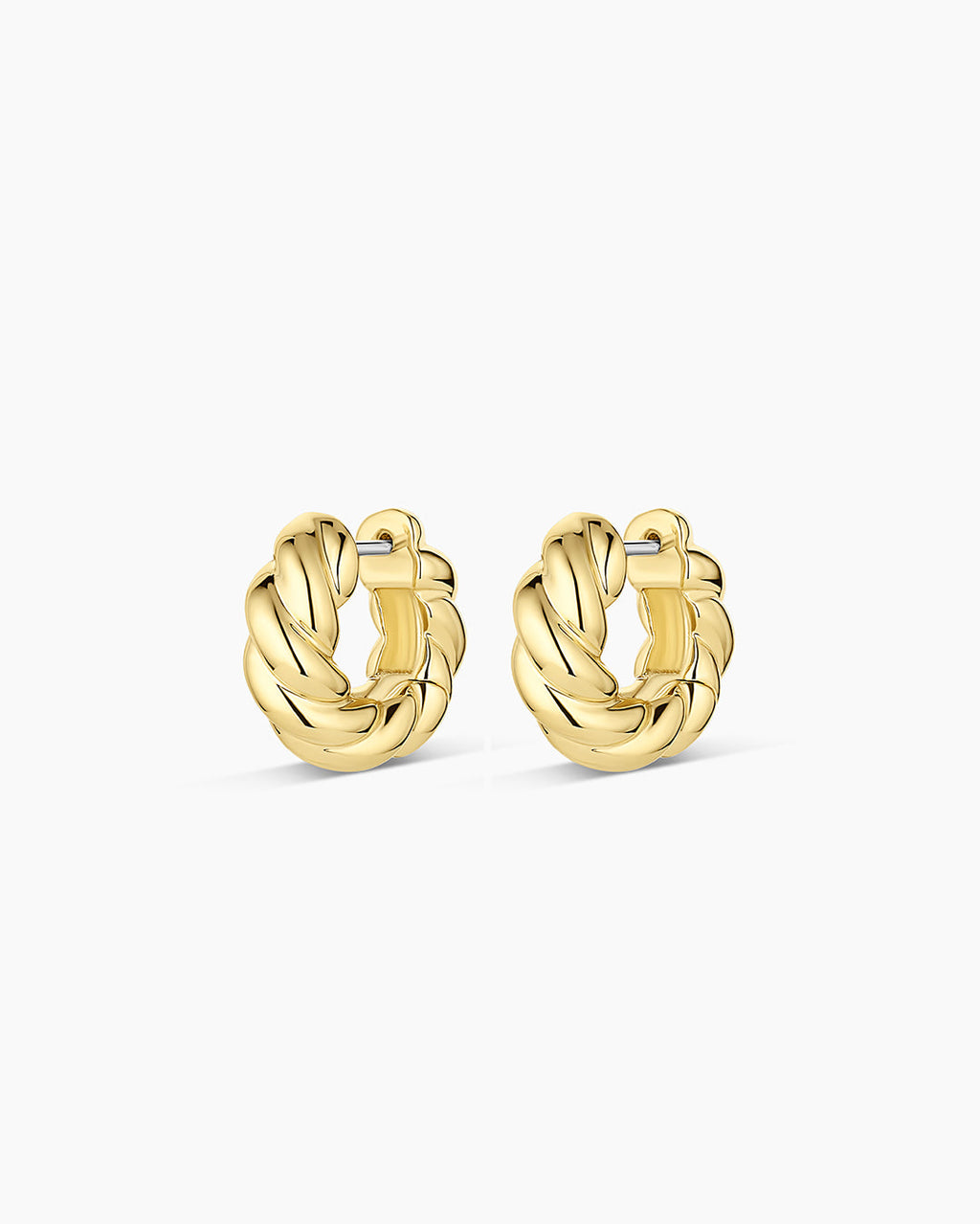 Crew Helium Huggies || option::18K Gold Plated
