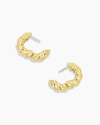 Crew Helium Huggies || option::18K Gold Plated