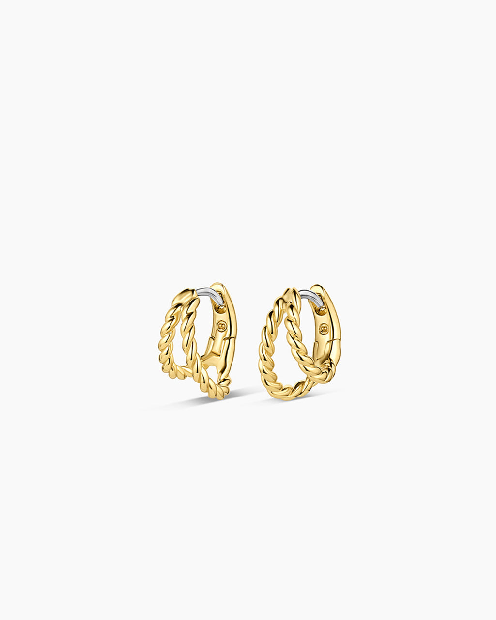 Crew Split Huggies || option::18K Gold Plated