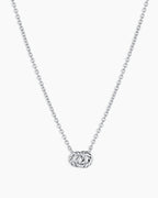 Crew Interlocking Necklace || option::Silver Plated
