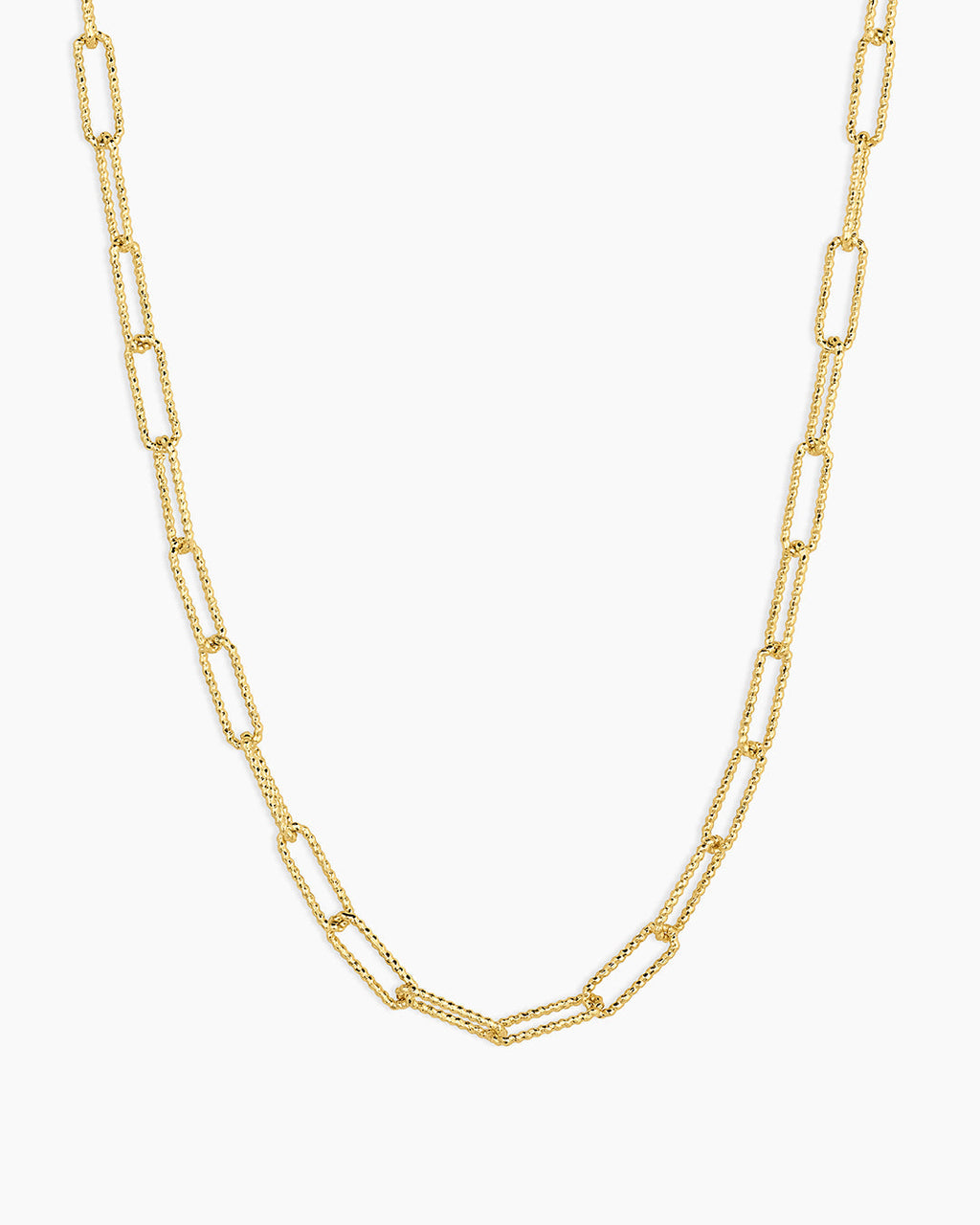 Crew Link Necklace || option::18K Gold Plated