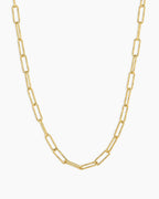 Crew Link Necklace || option::18K Gold Plated