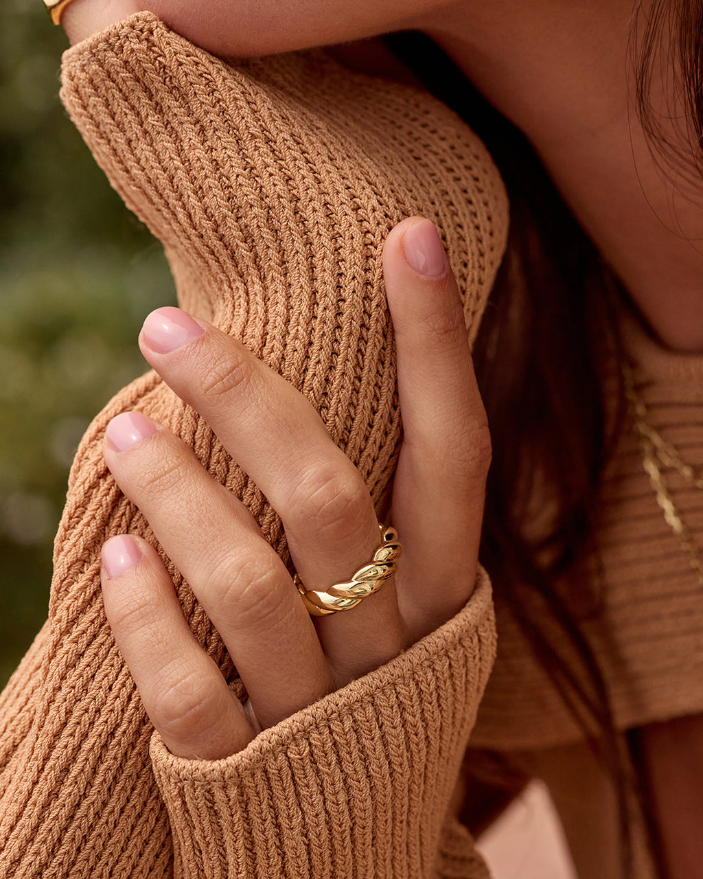 Crew Helium Ring (size 5) || option::18K Gold Plated
