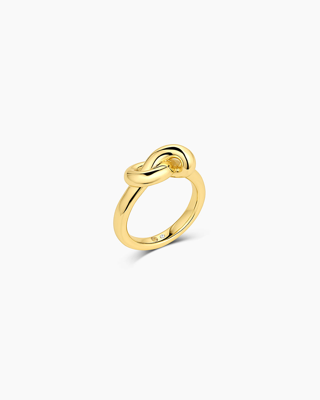 Infinity Knot Ring (size 5) || option::18K Gold Plated