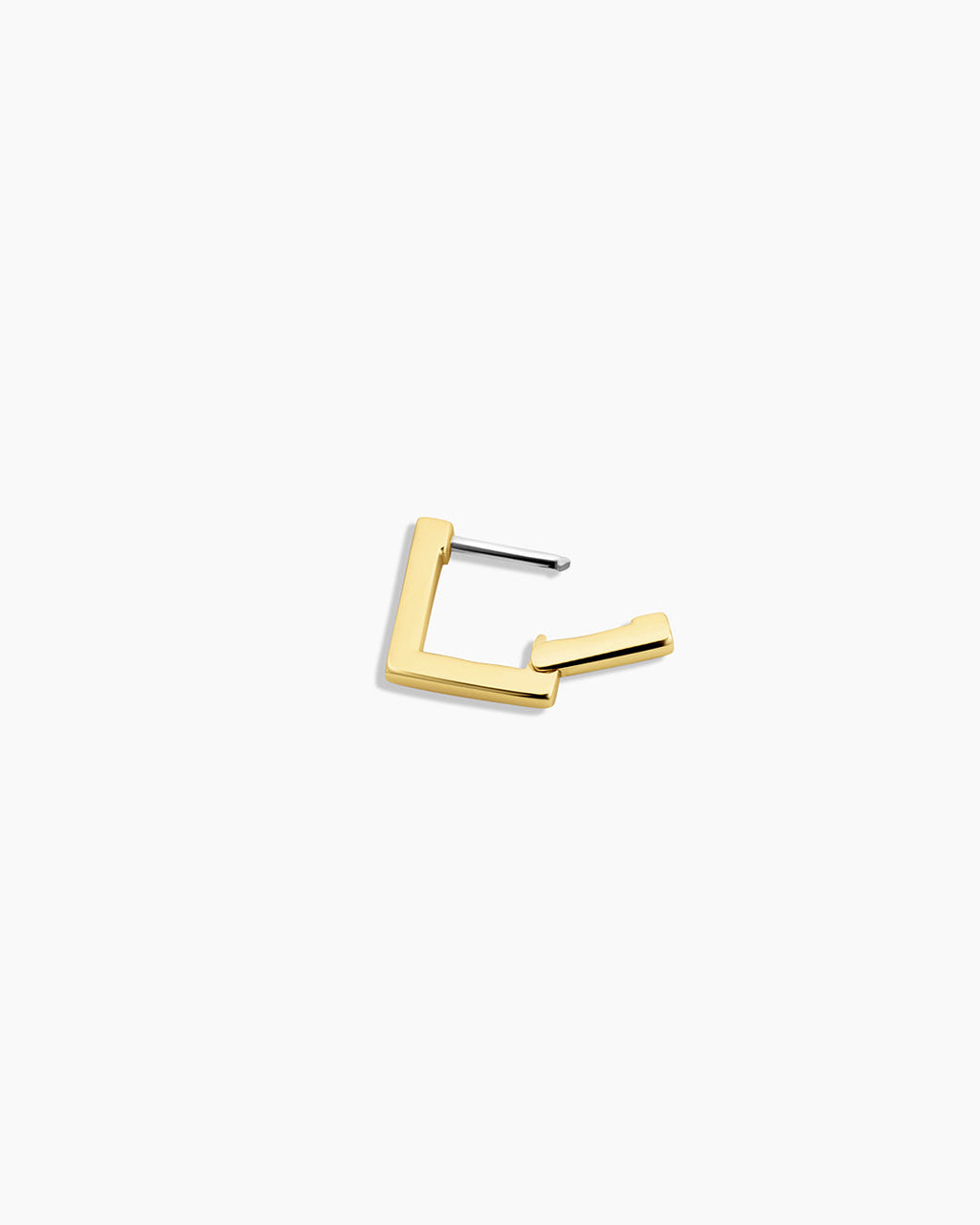 Harper Charm Huggie || option::18K Gold Plated