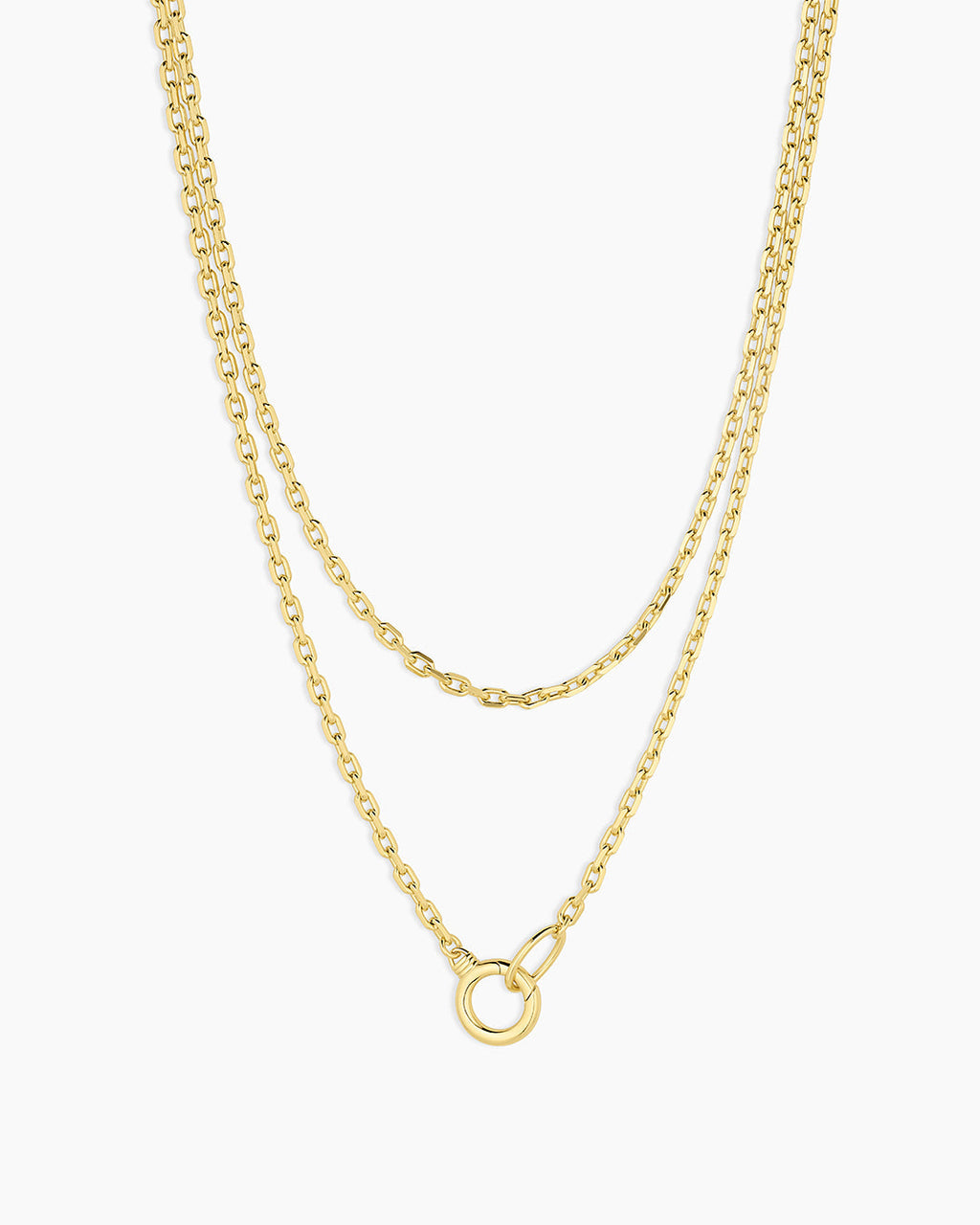 Asher Mini Necklace || option::18K Gold Plated