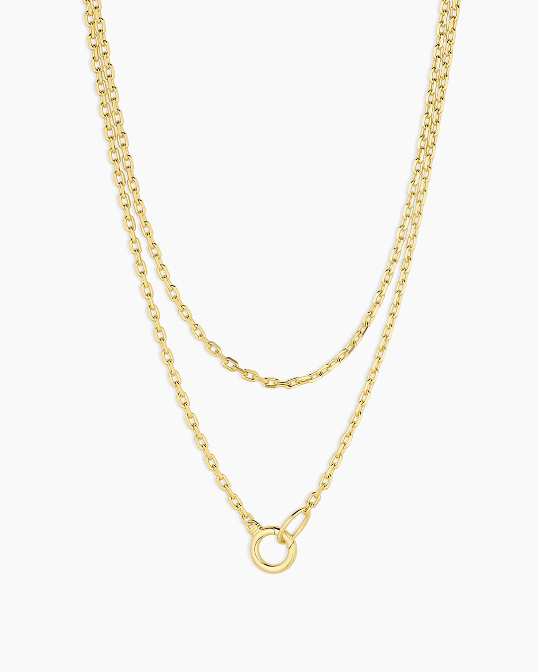 Asher Mini Necklace || option::18K Gold Plated