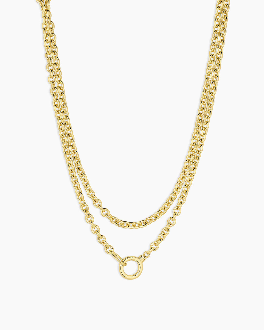 Avery Necklace || option::18K Gold Plated