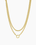 Avery Necklace || option::18K Gold Plated
