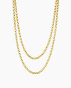 Avery Necklace || option::18K Gold Plated