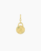 Snake Coin Parker Charm || option::18K Gold Plated
