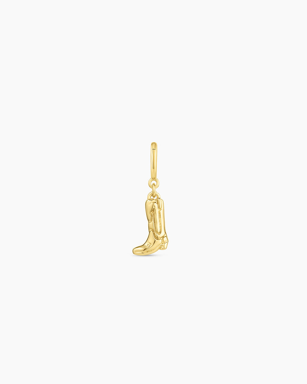 Cowboy Boot Parker Charm || option::18K Gold Plated