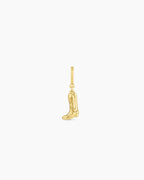 Cowboy Boot Parker Charm || option::18K Gold Plated