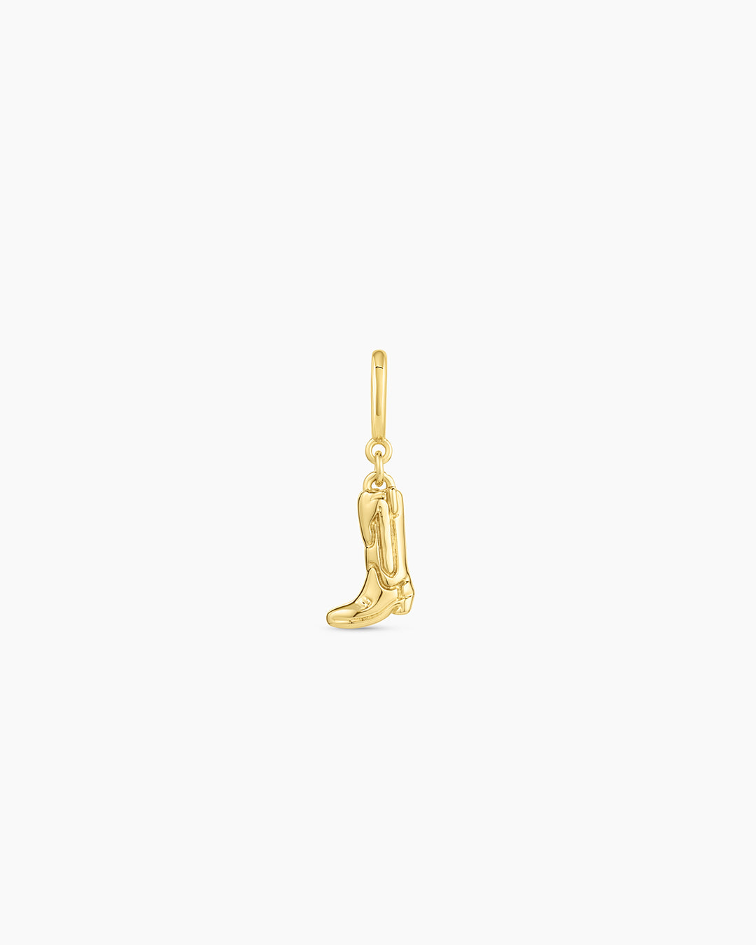 Cowboy Boot Parker Charm || option::18K Gold Plated