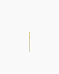 Shimmer Bar Parker Charm || option::18K Gold Plated