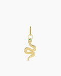 Snake Statement Charm || option::18K Gold Plated