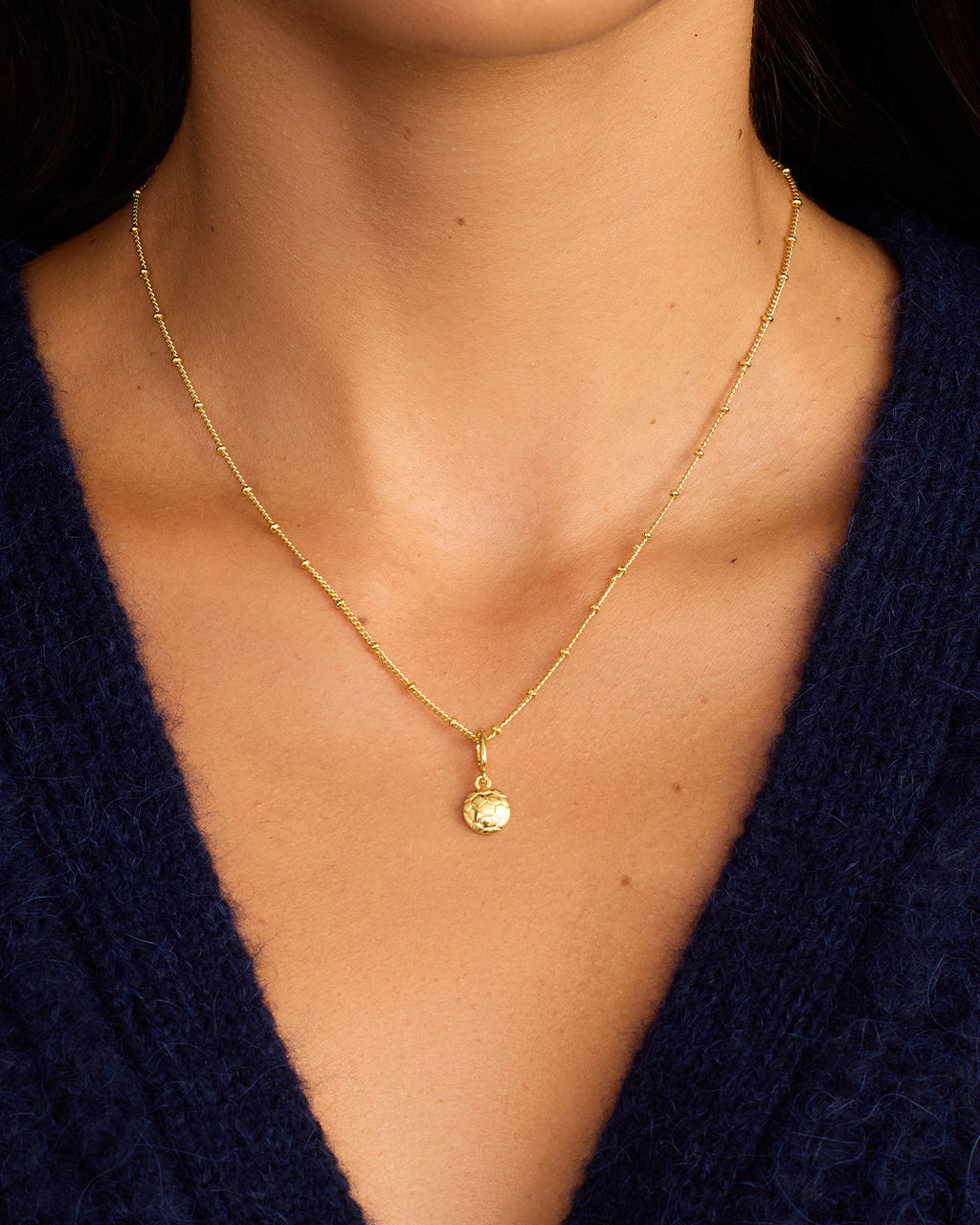 Varsity Parker Charm || option::18K Gold Plated, Soccer