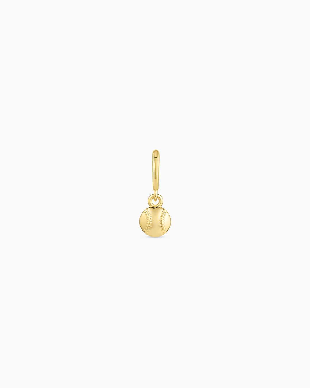 Varsity Parker Charm || option::18K Gold Plated, Baseball